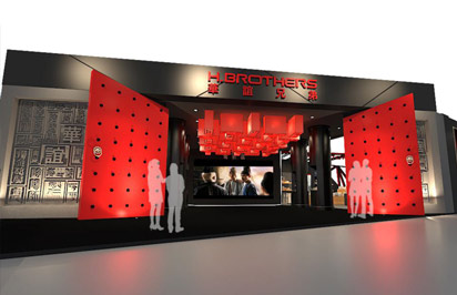 展廳展覽設計以色彩打動人，根據(jù)展品性質(zhì)選擇合適顏色!